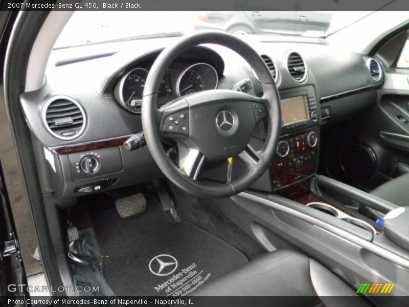 Black / Black 2007 Mercedes-Benz GL 450