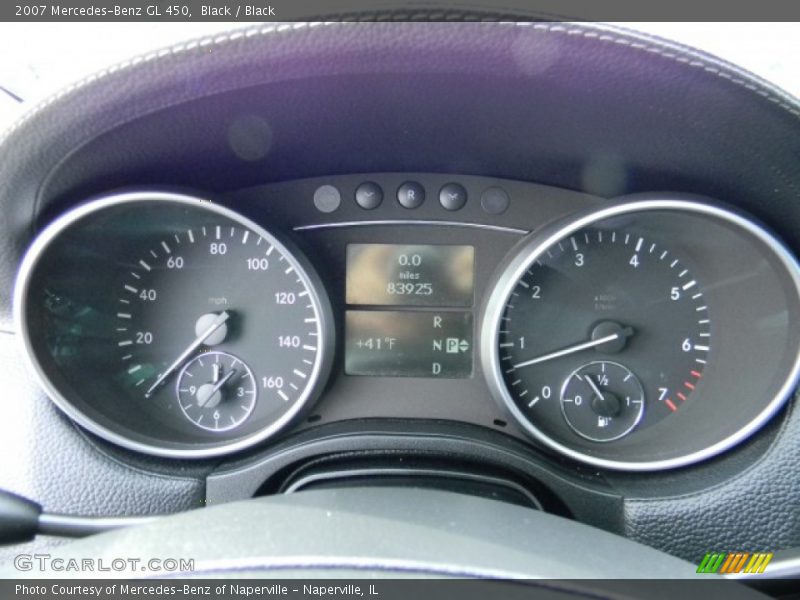 Black / Black 2007 Mercedes-Benz GL 450
