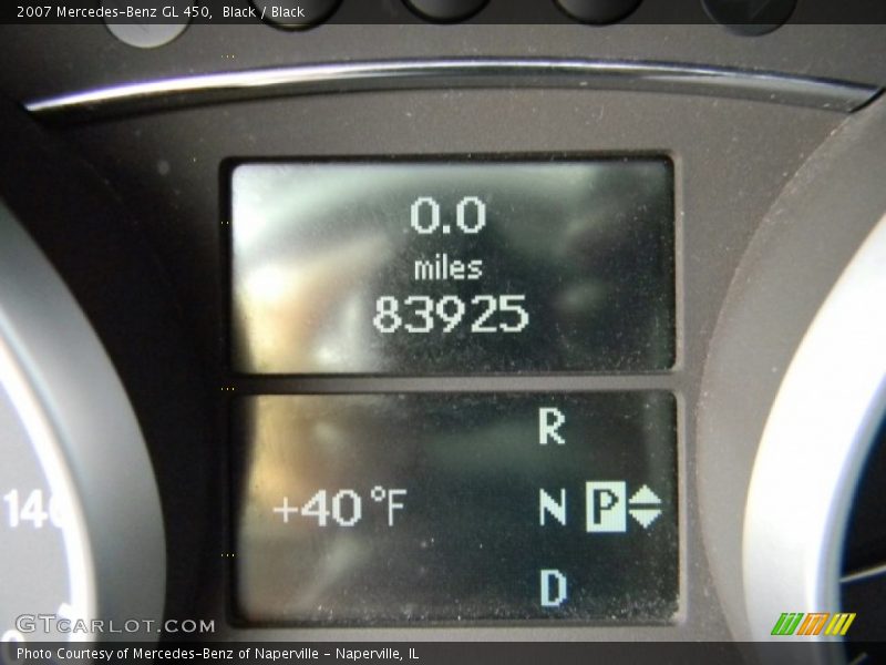 Black / Black 2007 Mercedes-Benz GL 450