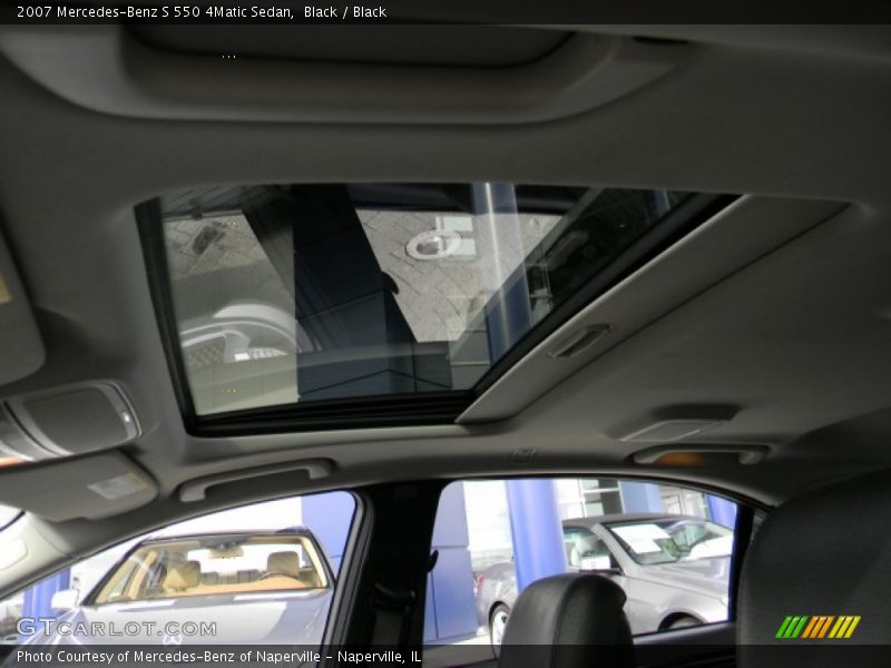 Black / Black 2007 Mercedes-Benz S 550 4Matic Sedan