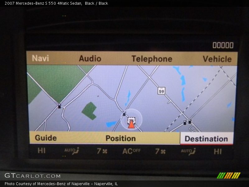 Black / Black 2007 Mercedes-Benz S 550 4Matic Sedan