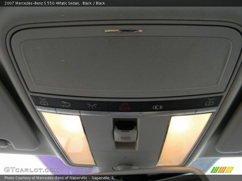 Black / Black 2007 Mercedes-Benz S 550 4Matic Sedan