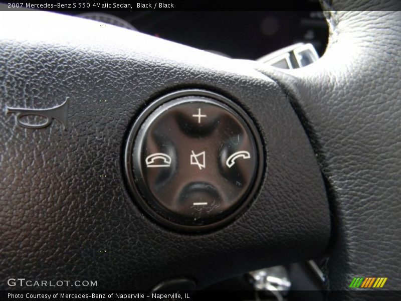 Black / Black 2007 Mercedes-Benz S 550 4Matic Sedan