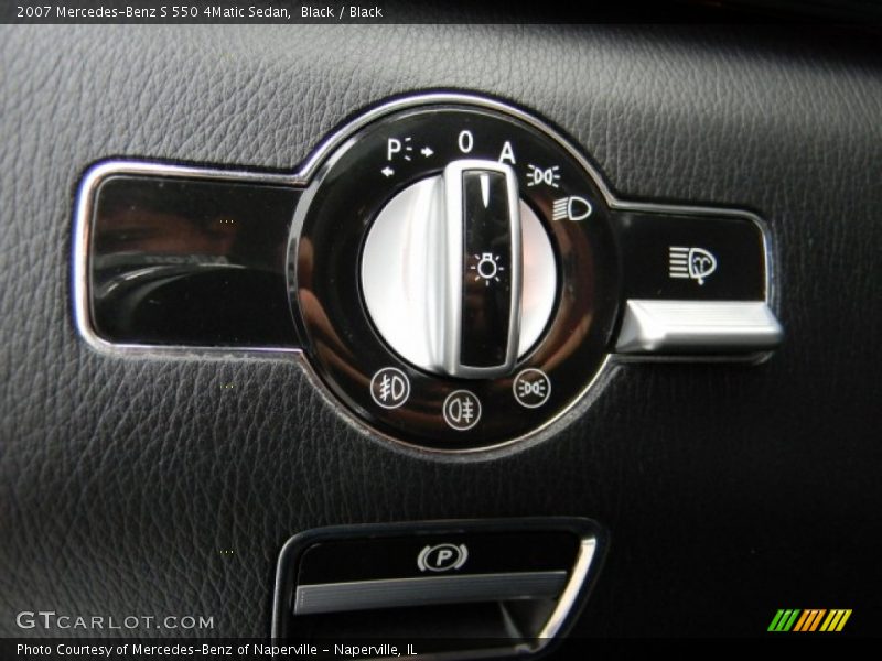 Black / Black 2007 Mercedes-Benz S 550 4Matic Sedan