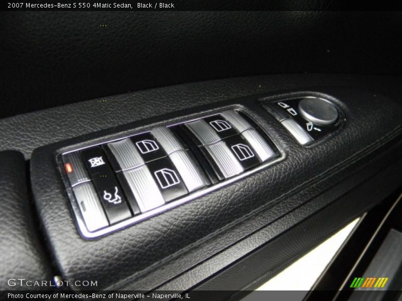 Black / Black 2007 Mercedes-Benz S 550 4Matic Sedan