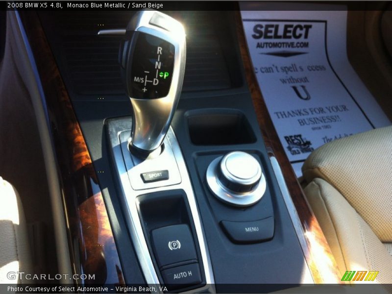 Monaco Blue Metallic / Sand Beige 2008 BMW X5 4.8i