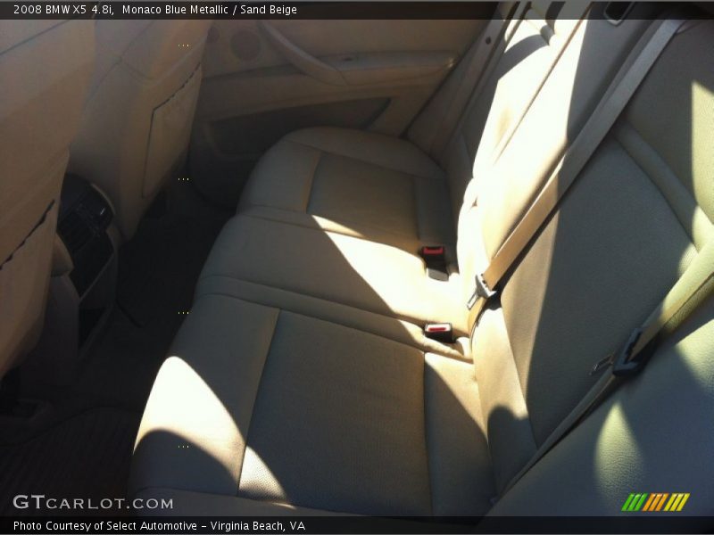 Monaco Blue Metallic / Sand Beige 2008 BMW X5 4.8i