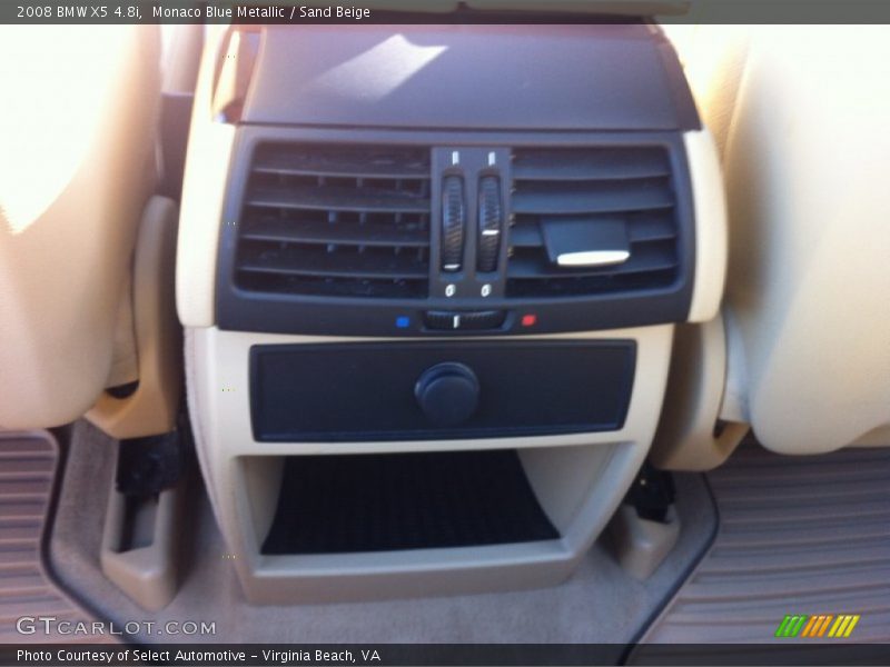 Monaco Blue Metallic / Sand Beige 2008 BMW X5 4.8i