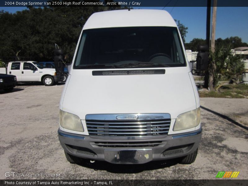 Arctic White / Gray 2004 Dodge Sprinter Van 2500 High Roof Commercial