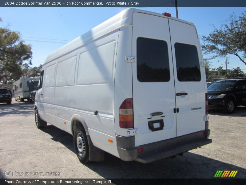 Arctic White / Gray 2004 Dodge Sprinter Van 2500 High Roof Commercial