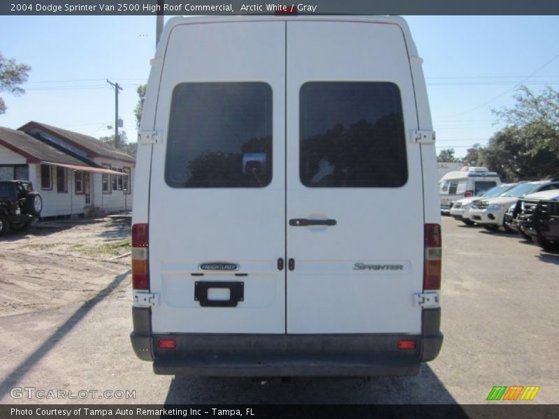 Arctic White / Gray 2004 Dodge Sprinter Van 2500 High Roof Commercial