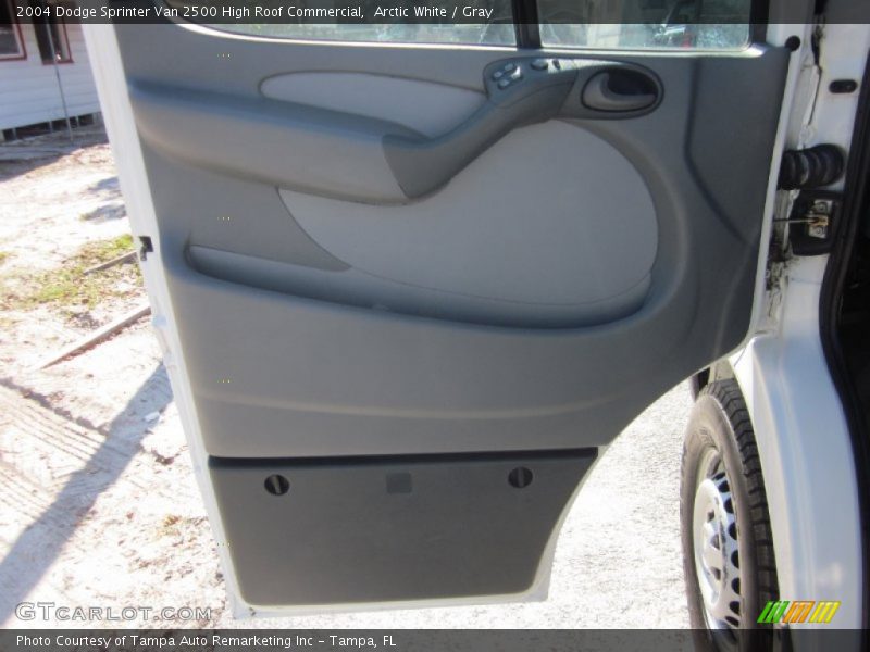 Arctic White / Gray 2004 Dodge Sprinter Van 2500 High Roof Commercial
