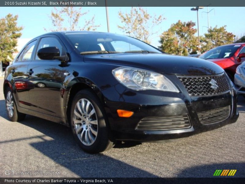 Black Pearl Metallic / Black 2010 Suzuki Kizashi SE