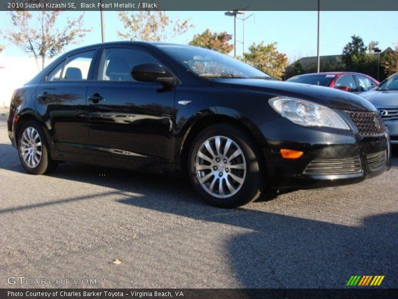 Black Pearl Metallic / Black 2010 Suzuki Kizashi SE
