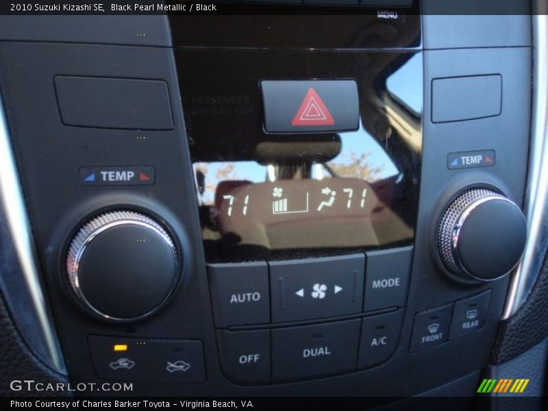 Black Pearl Metallic / Black 2010 Suzuki Kizashi SE