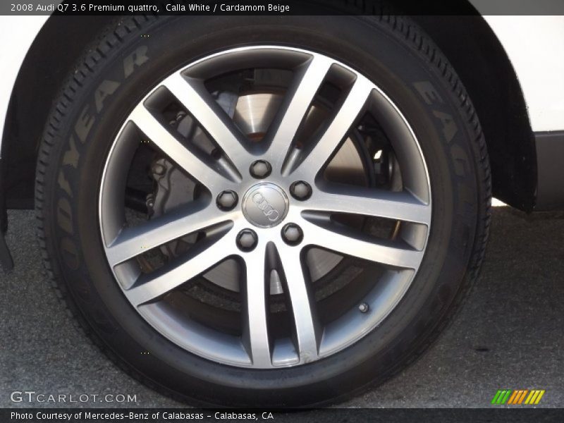 Calla White / Cardamom Beige 2008 Audi Q7 3.6 Premium quattro