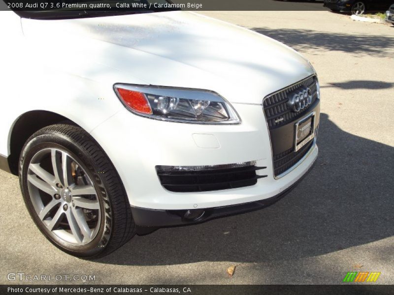 Calla White / Cardamom Beige 2008 Audi Q7 3.6 Premium quattro