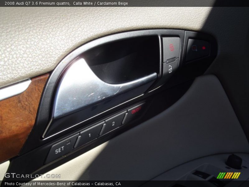 Calla White / Cardamom Beige 2008 Audi Q7 3.6 Premium quattro