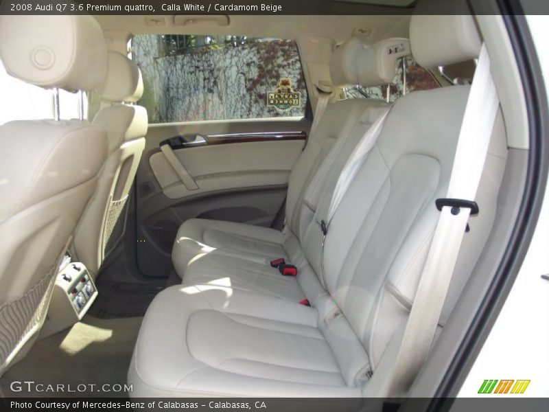 Calla White / Cardamom Beige 2008 Audi Q7 3.6 Premium quattro