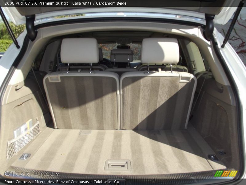 Calla White / Cardamom Beige 2008 Audi Q7 3.6 Premium quattro