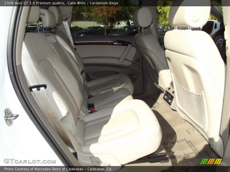 Calla White / Cardamom Beige 2008 Audi Q7 3.6 Premium quattro