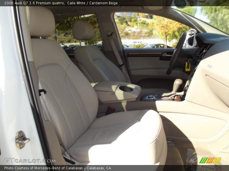 Calla White / Cardamom Beige 2008 Audi Q7 3.6 Premium quattro