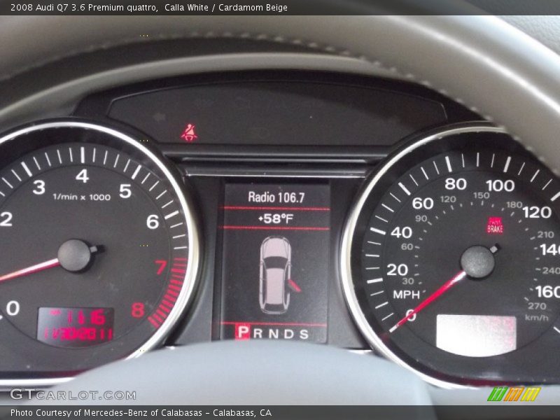Calla White / Cardamom Beige 2008 Audi Q7 3.6 Premium quattro