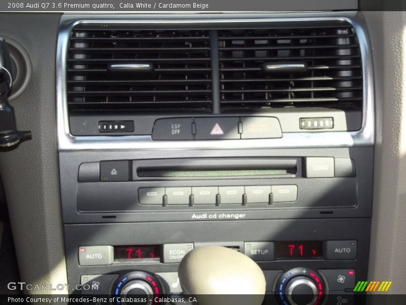 Calla White / Cardamom Beige 2008 Audi Q7 3.6 Premium quattro