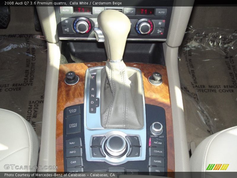 Calla White / Cardamom Beige 2008 Audi Q7 3.6 Premium quattro