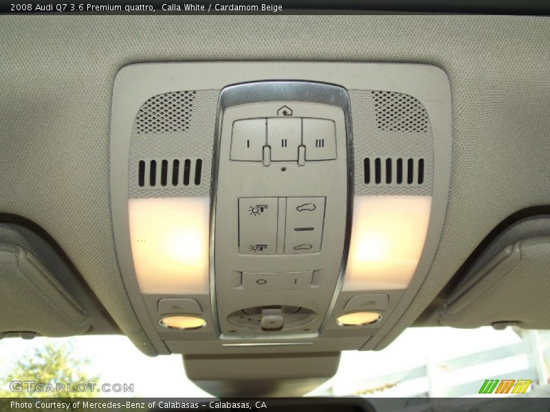 Calla White / Cardamom Beige 2008 Audi Q7 3.6 Premium quattro