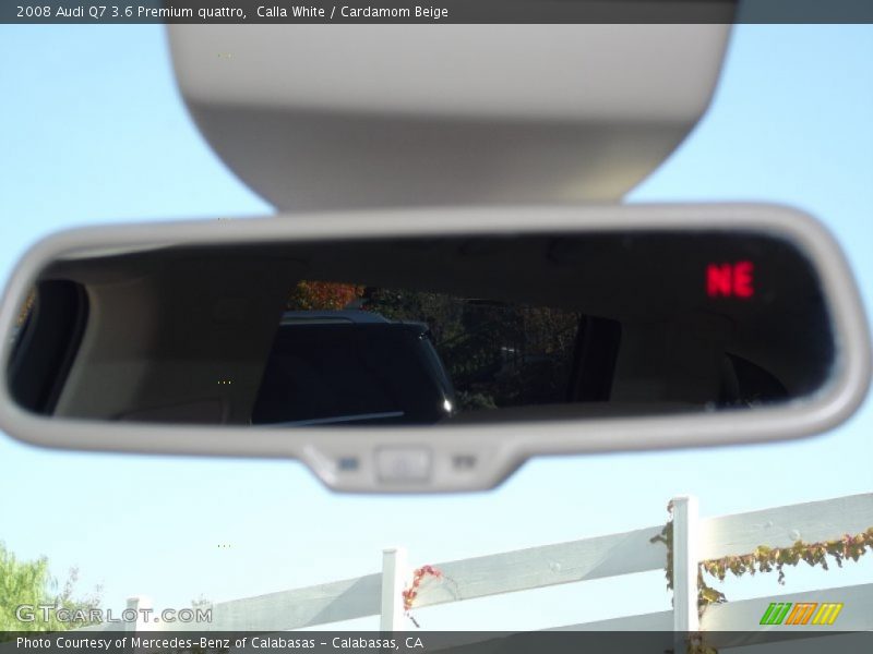 Calla White / Cardamom Beige 2008 Audi Q7 3.6 Premium quattro