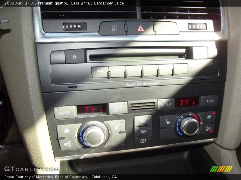 Calla White / Cardamom Beige 2008 Audi Q7 3.6 Premium quattro