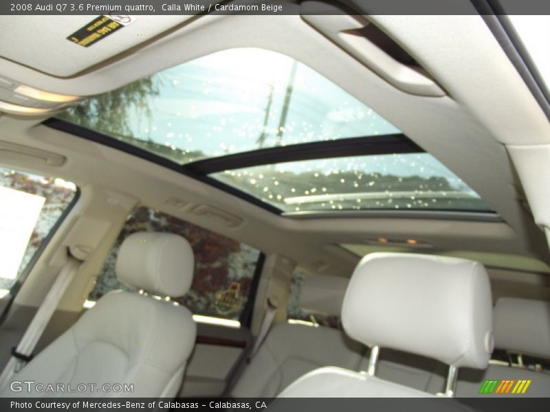 Calla White / Cardamom Beige 2008 Audi Q7 3.6 Premium quattro