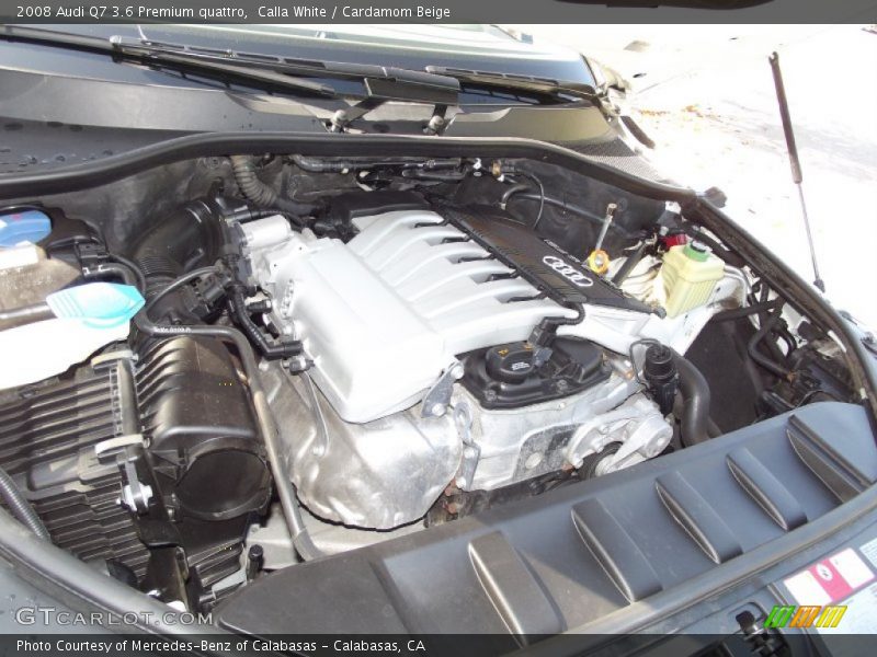 Calla White / Cardamom Beige 2008 Audi Q7 3.6 Premium quattro
