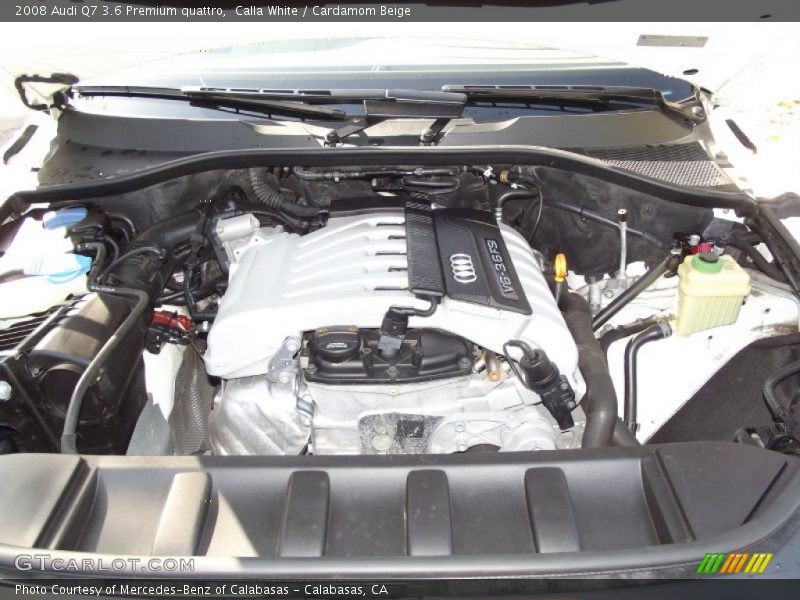 Calla White / Cardamom Beige 2008 Audi Q7 3.6 Premium quattro