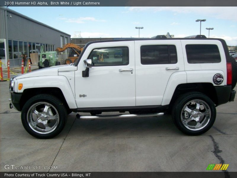 Birch White / Light Cashmere 2008 Hummer H3 Alpha