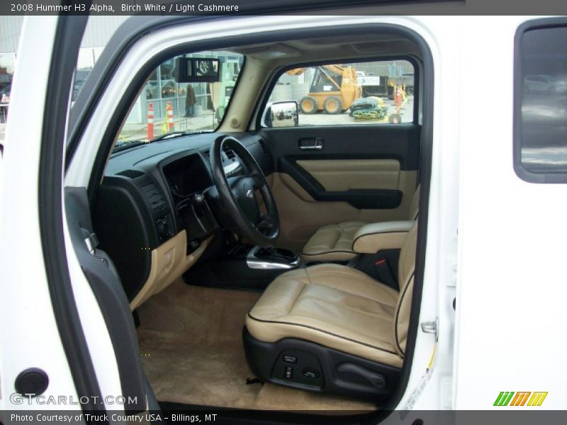 Birch White / Light Cashmere 2008 Hummer H3 Alpha