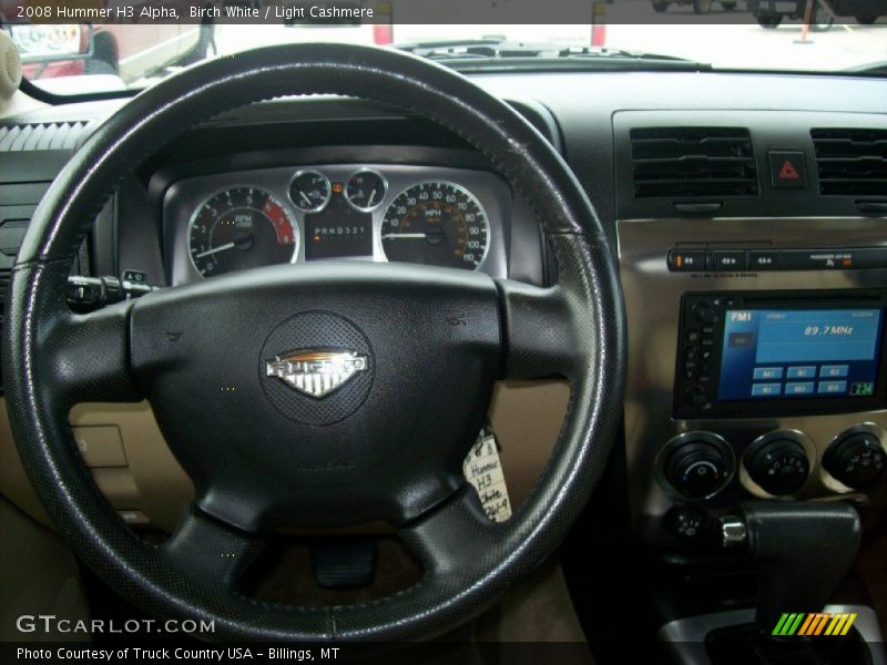 Birch White / Light Cashmere 2008 Hummer H3 Alpha