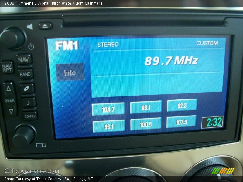 Birch White / Light Cashmere 2008 Hummer H3 Alpha