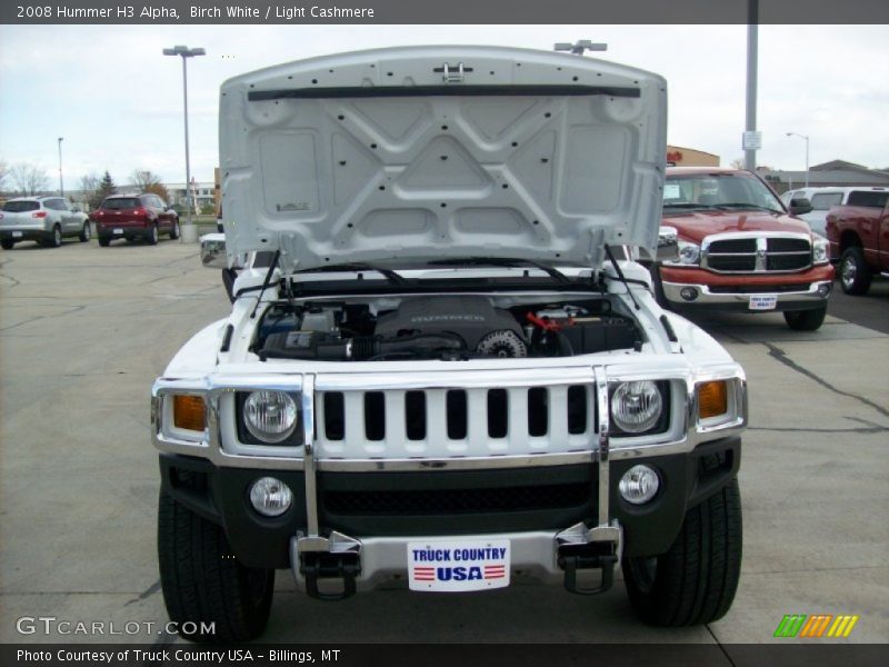 Birch White / Light Cashmere 2008 Hummer H3 Alpha