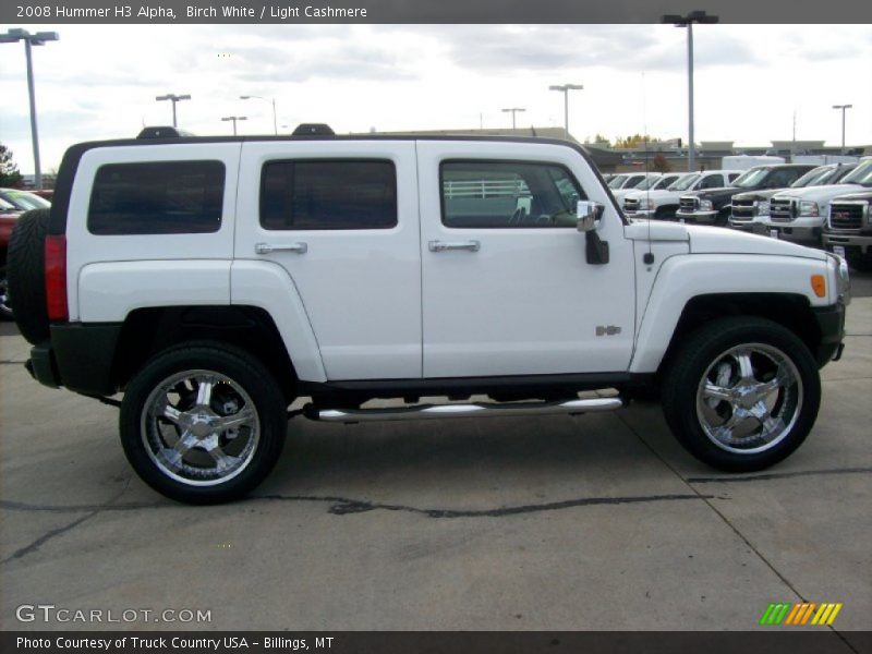 Birch White / Light Cashmere 2008 Hummer H3 Alpha