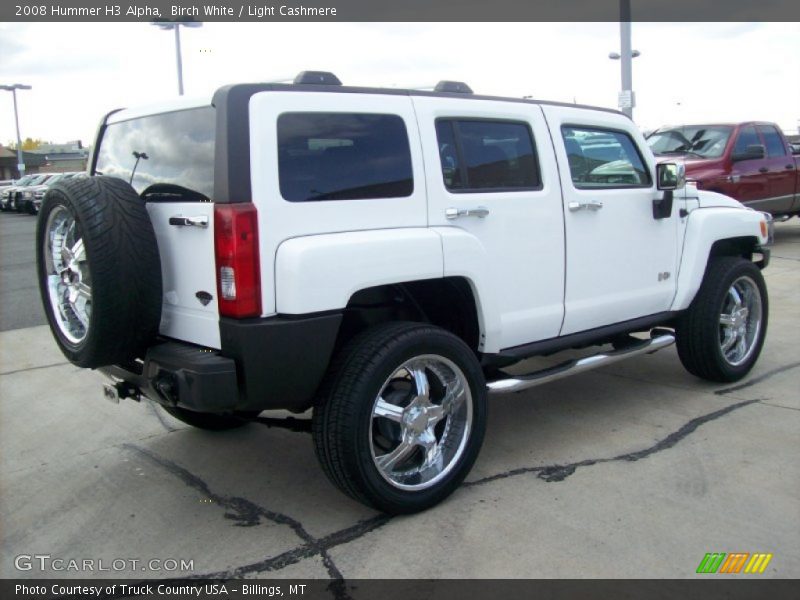 Birch White / Light Cashmere 2008 Hummer H3 Alpha