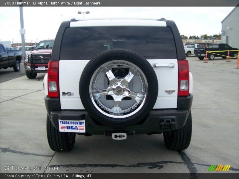 Birch White / Light Cashmere 2008 Hummer H3 Alpha