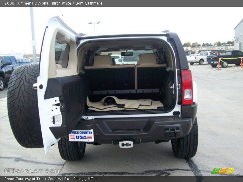 Birch White / Light Cashmere 2008 Hummer H3 Alpha