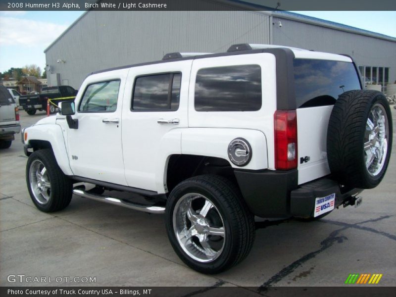 Birch White / Light Cashmere 2008 Hummer H3 Alpha