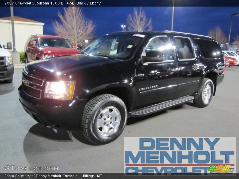 Black / Ebony 2007 Chevrolet Suburban 1500 LT 4x4