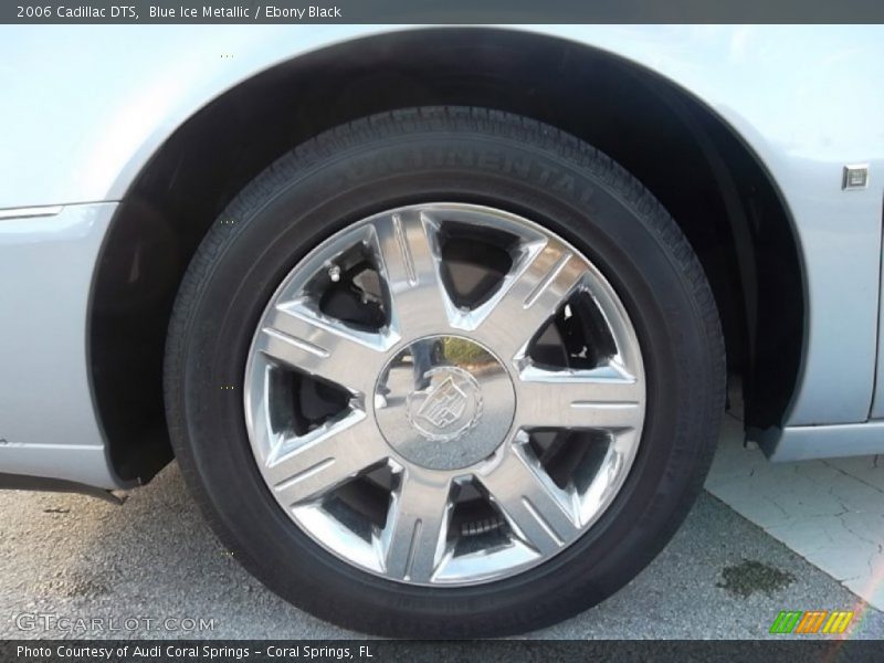 Blue Ice Metallic / Ebony Black 2006 Cadillac DTS