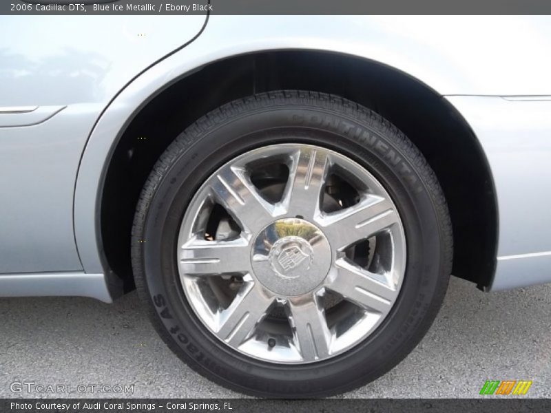 Blue Ice Metallic / Ebony Black 2006 Cadillac DTS
