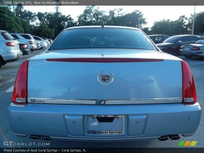 Blue Ice Metallic / Ebony Black 2006 Cadillac DTS