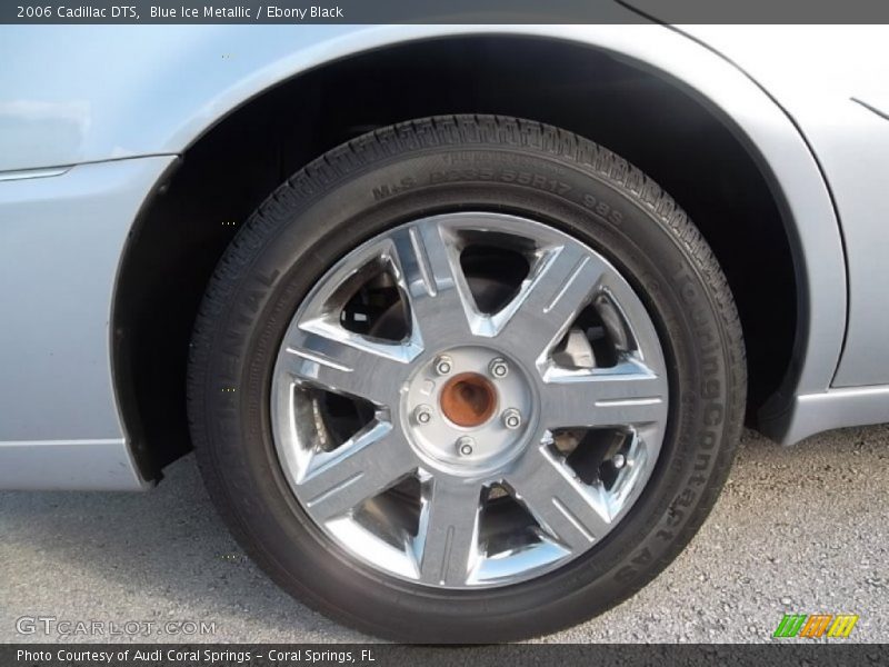 Blue Ice Metallic / Ebony Black 2006 Cadillac DTS